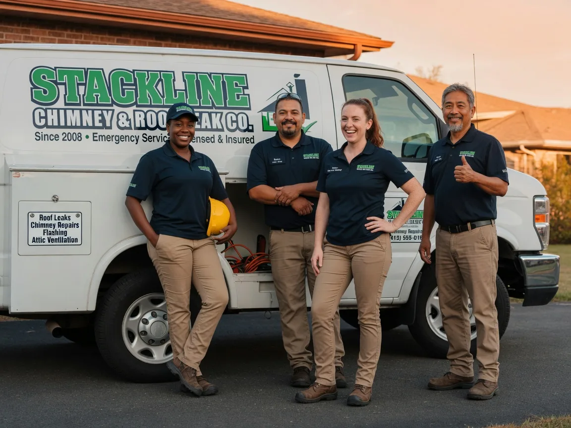 Chimney flashing repair company in Hunters, WA